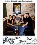 photo : our waitress.