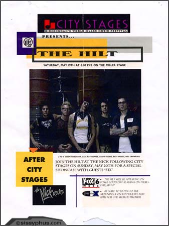 The Hilt flyer.